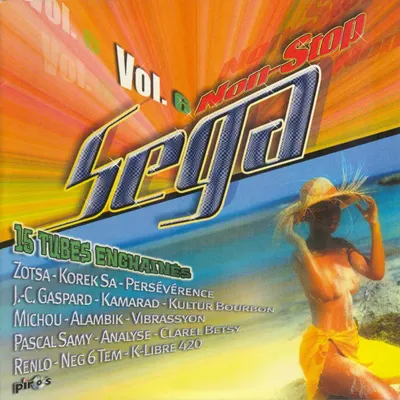 Pochette — Non Stop Sega, Vol. 6 (15 tubes enchainés) - Compilation by Various Artists